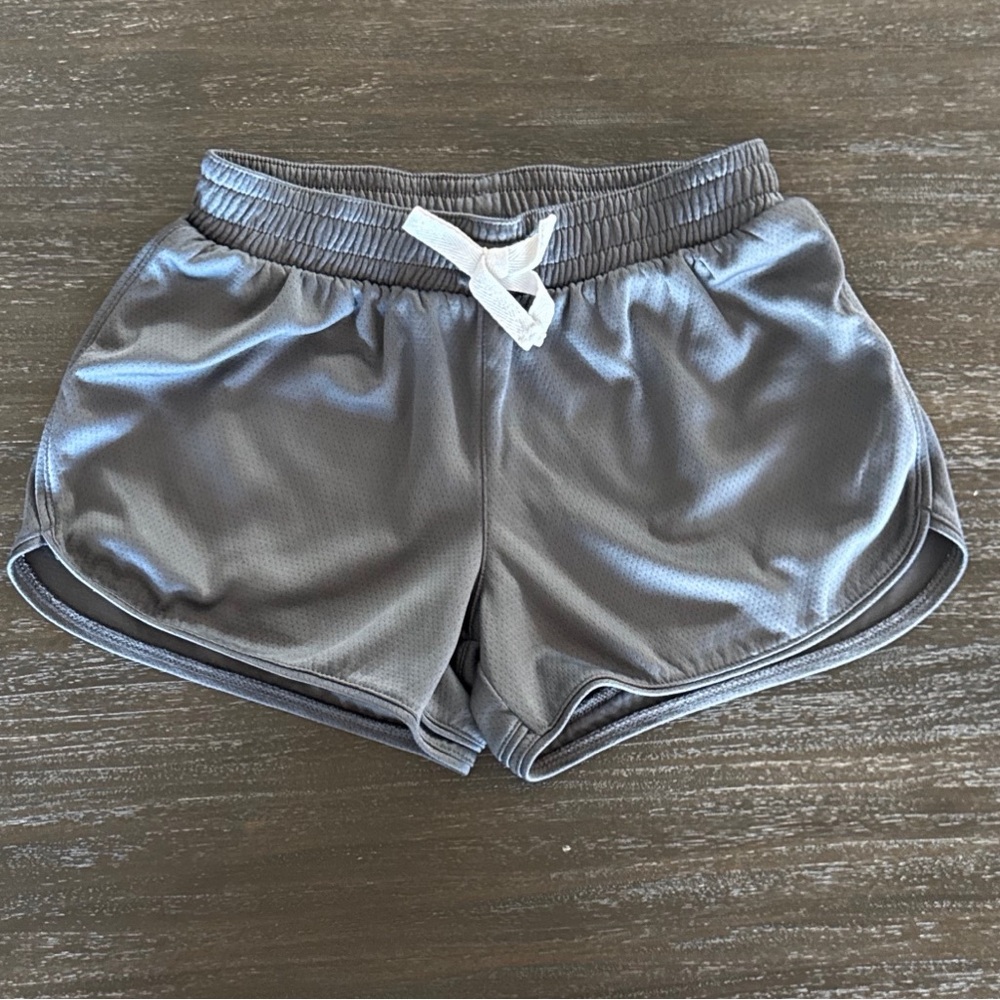 BCG Girls Medium 8-10 Gray Athletic Shorts